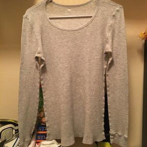 Gap Grey Long-Sleeved Shirt
